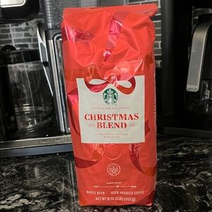 Starbucks Festive Red Christmas Blend Coffee